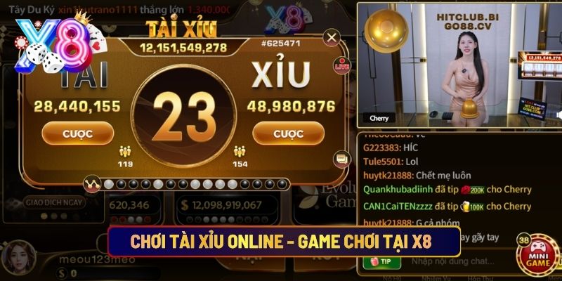 Chơi Tài Xỉu Online - Game chơi tại X8