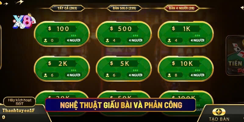 Nghệ thuật giấu bài và phản công